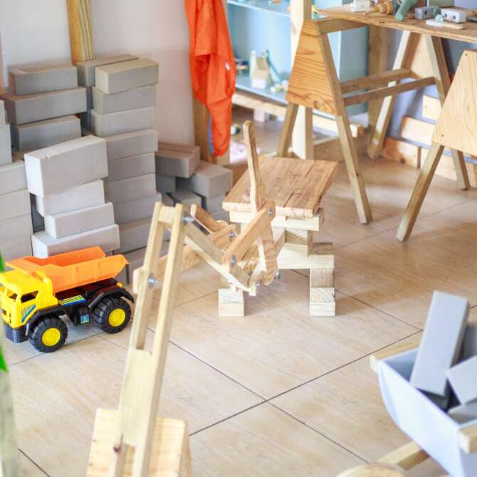 Wooden Excavator