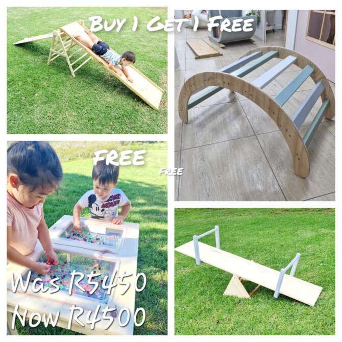 BUY 1 GET 1 FREE - MINI PLAYGROUND + SENSORY FUN