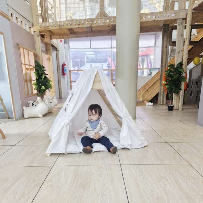 JOLLY JULY  - 3 IN 1 FOLDABLE PIKLER + TENT + SLIDE