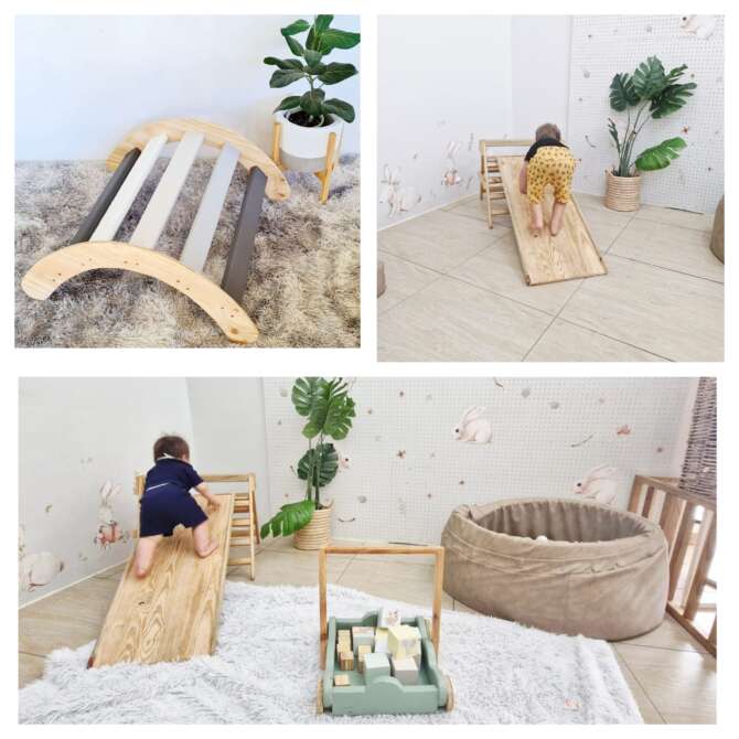Mini Pikler Set + Small Arch