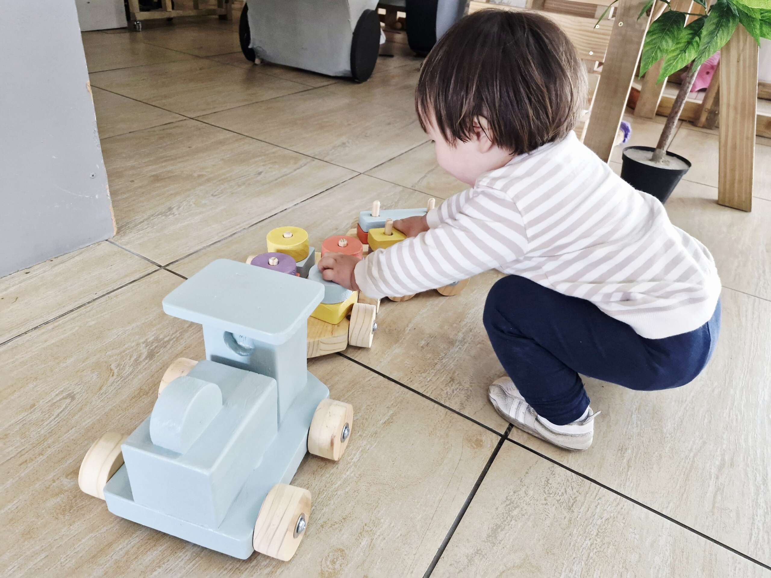 NEW LAUNCH- Giant Wooden Train - Image 4