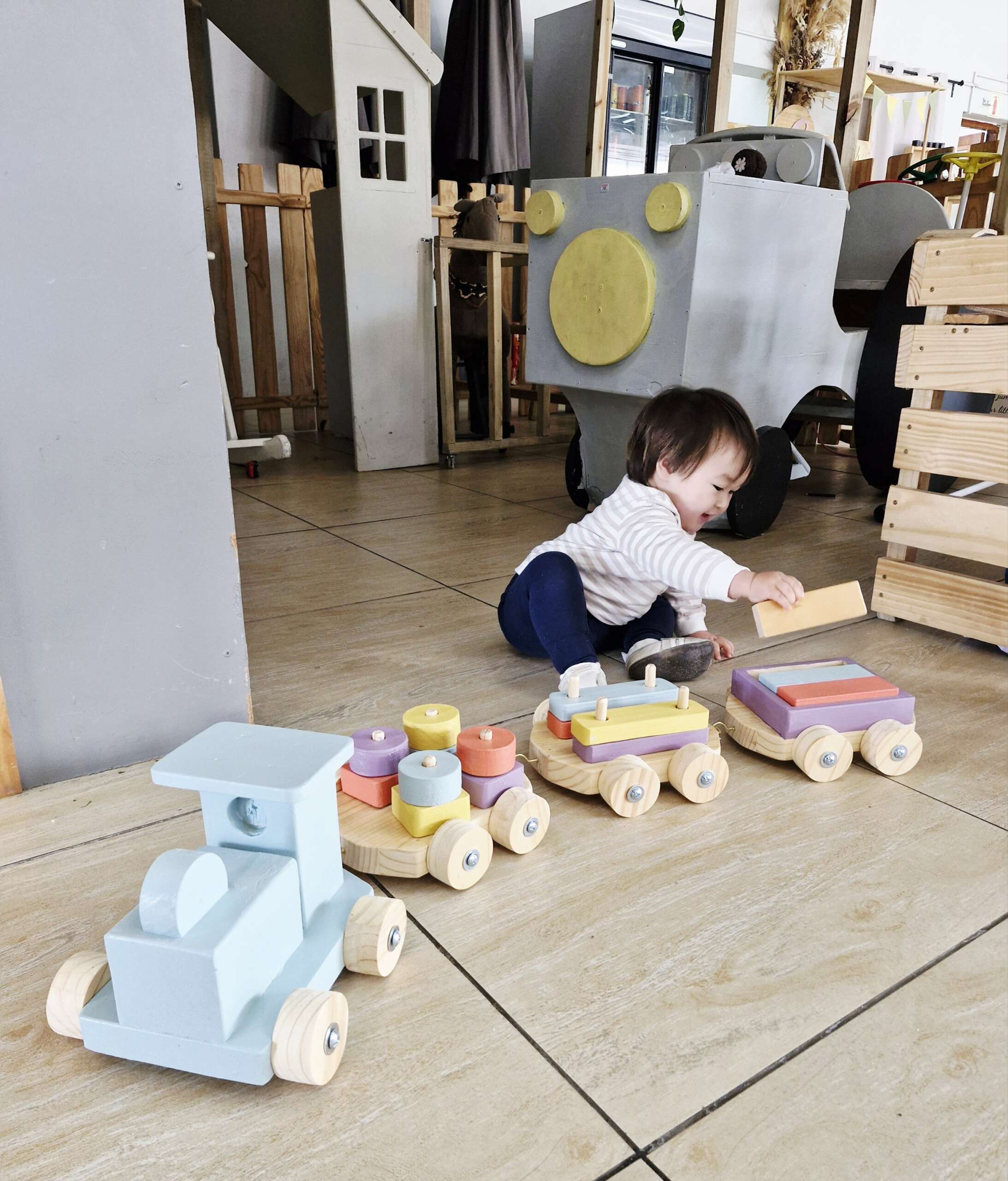 NEW LAUNCH- Giant Wooden Train - Image 14