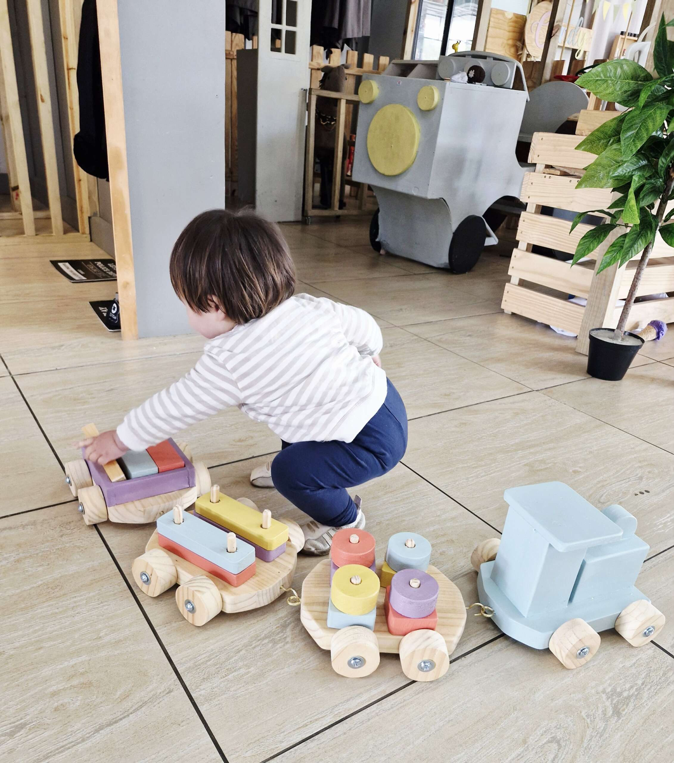 NEW LAUNCH- Giant Wooden Train - Image 7