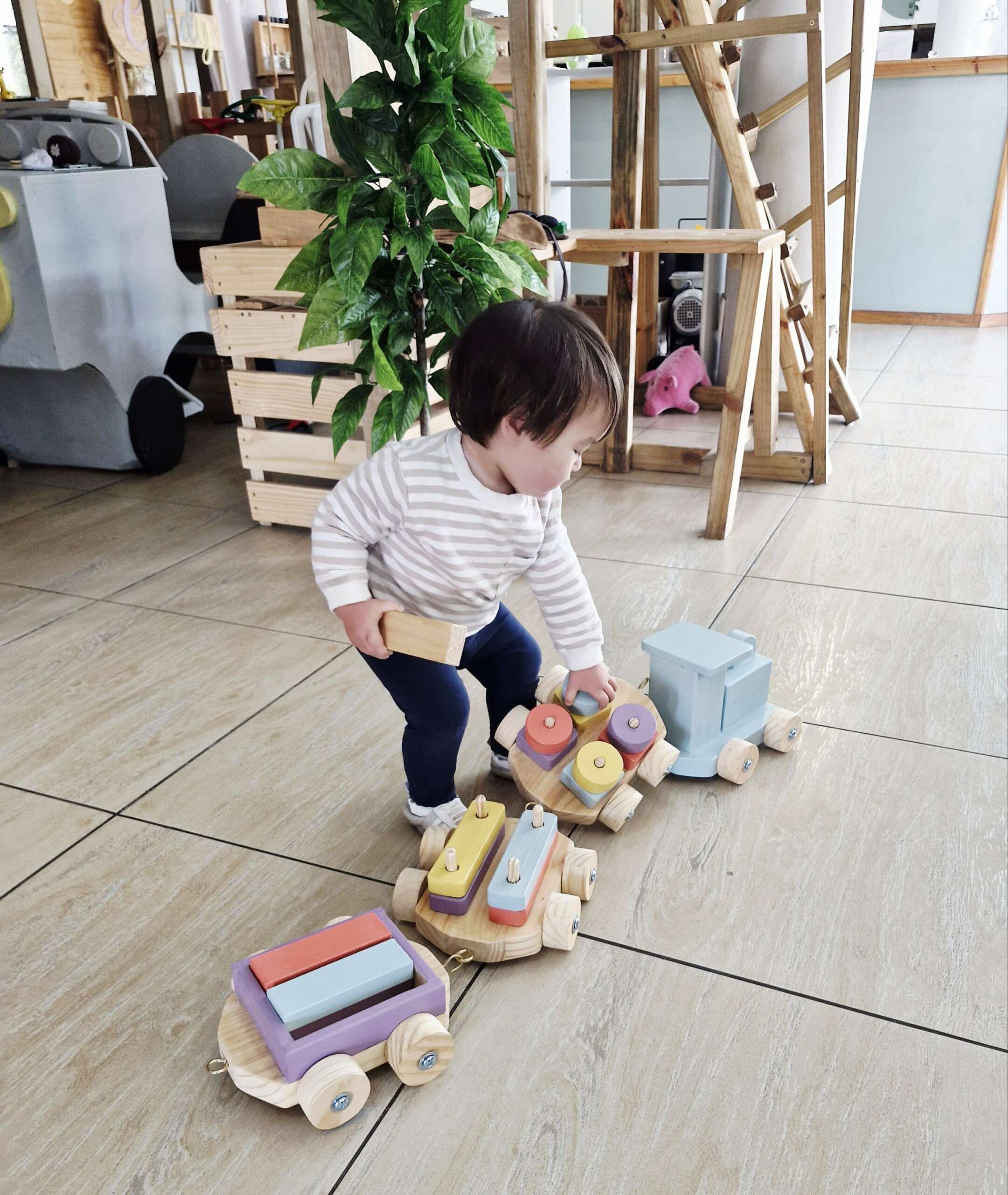 NEW LAUNCH- Giant Wooden Train - Image 9