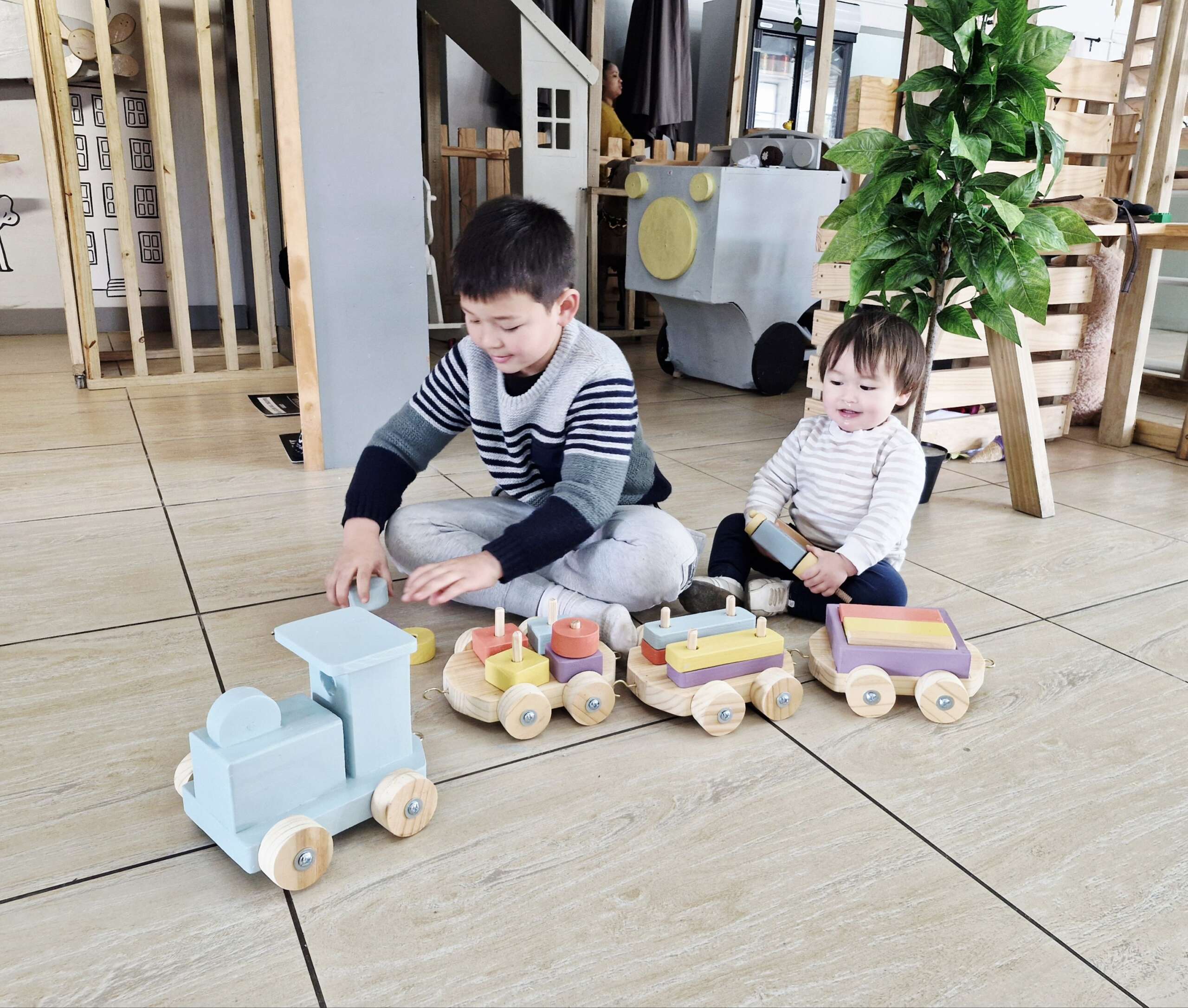 NEW LAUNCH- Giant Wooden Train - Image 16